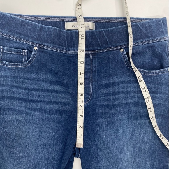 Croft & Barrow Pull on Bermuda Jean shorts size 10 - Picture 7 of 8